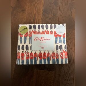 NWT Cath Kidston London Full Sheet Set in London Guards Pattern - 4 pcs